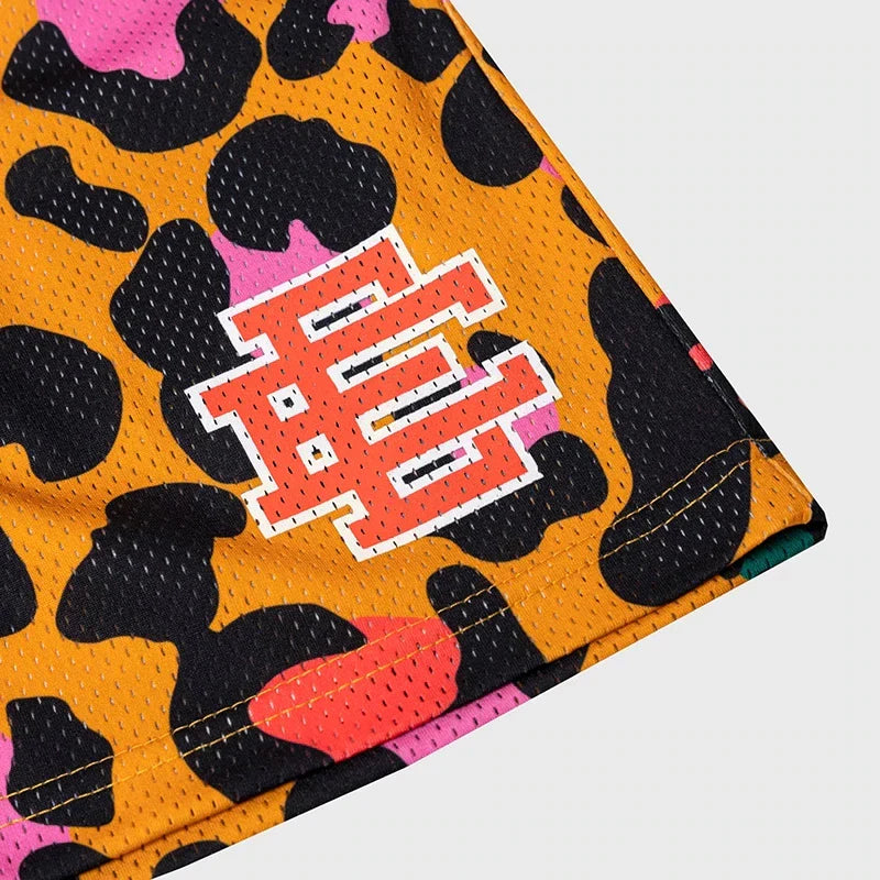 EE Basic Short NEW YORK CITY SKYLINE Men'S Casual Shorts Fitness Sports Pants Summer Gym Workout Mesh Shorts